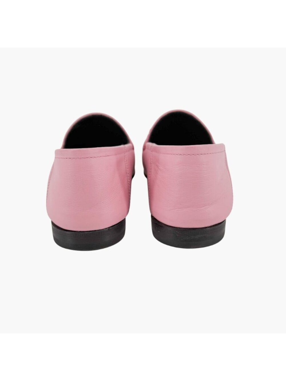 Gucci Mystic Cat Brixton Horsebit Loafers Pink Leather Size 37.5 US 7.5 Women's - Picture 6 of 15